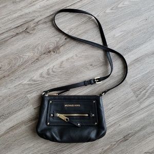 Michael Kors black crossbody bag